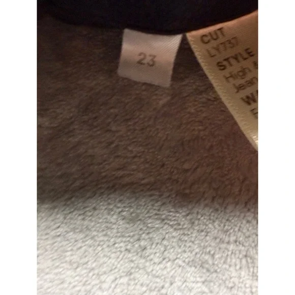 Reformation Jeans High & Skinny Faded Black Destroyed Size 23 - Picture 5 of 14